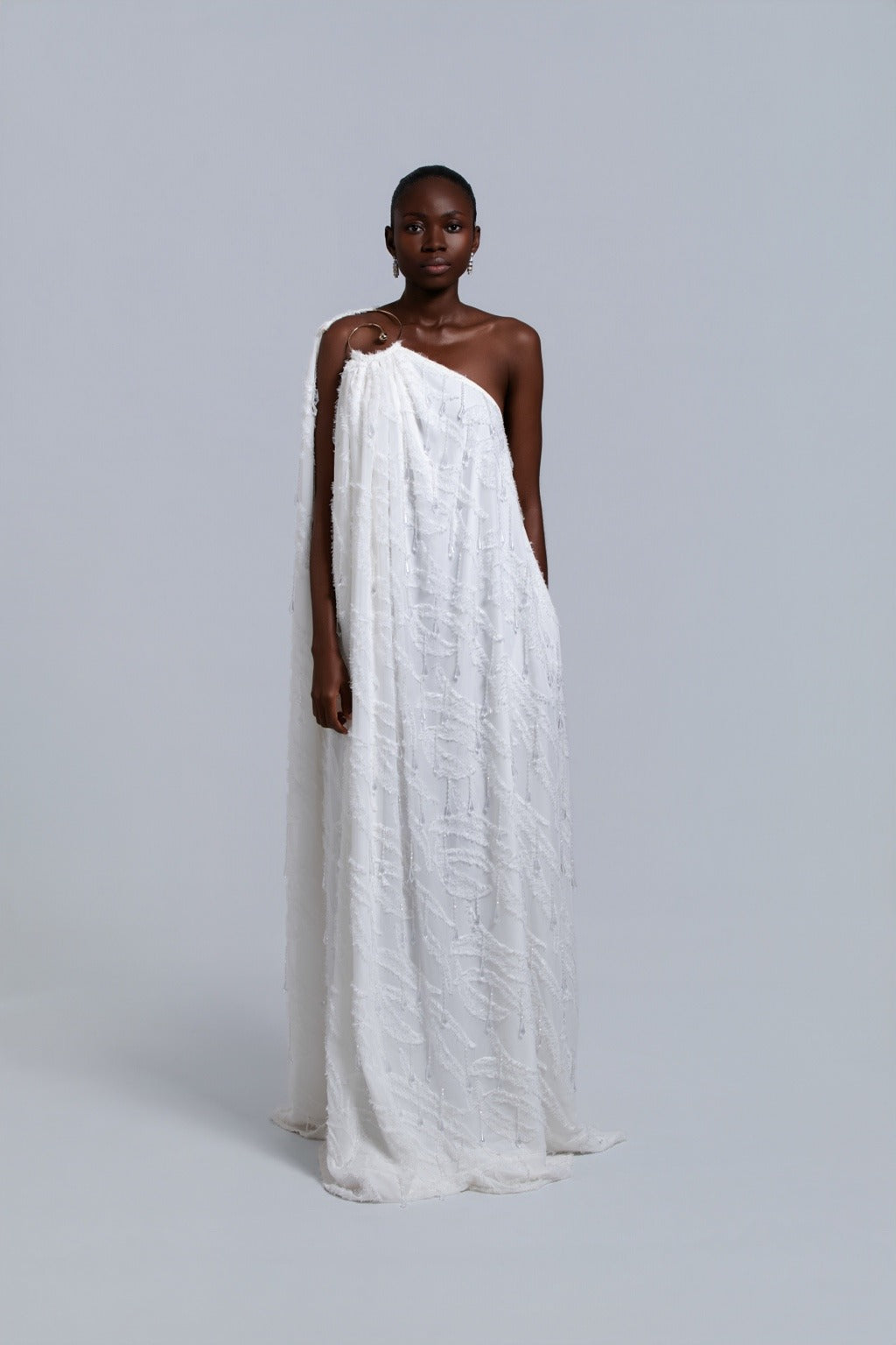 MAJA ONE-SHOULDER DRESS
